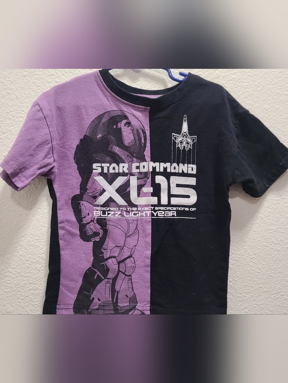 Star Command Kids Buzz Lightyear Shirt Size 4